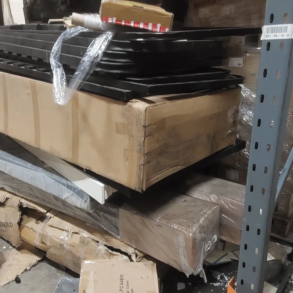 PALLET CONTAINING A LARGE QUANTITY OF ASSORTED FURNITURE PARTS ECT