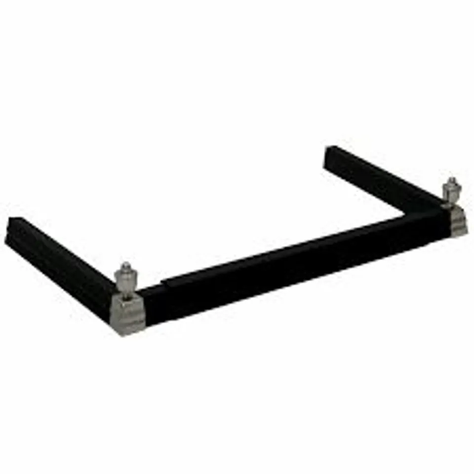 BOXED ADJUSTABLE CHROME FIRE FENDER FIREPLACE GUARD FRAME SURROUND