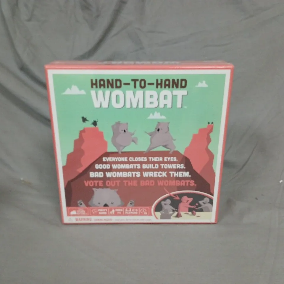 SEALED HAND TO HAND WOMBAT PARTY GAME