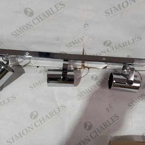 DESIGNER CHROME EFFECT 3LT BAR CEILING PENDANT