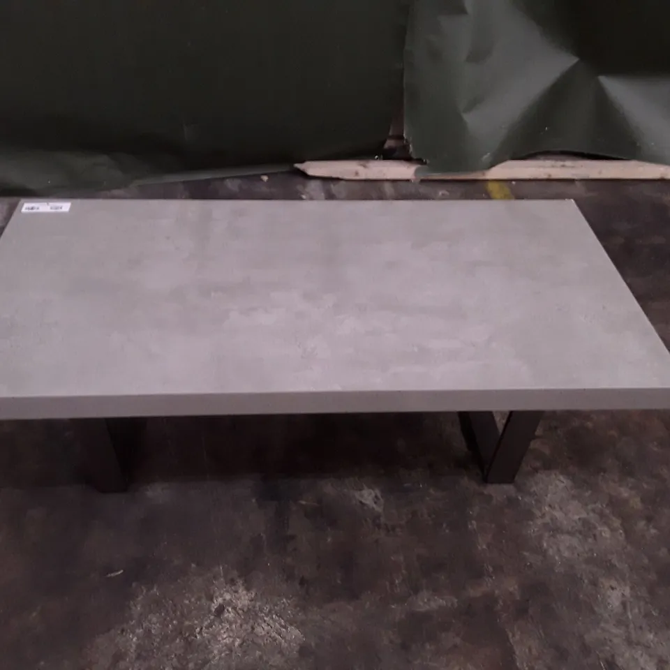 STONE EFFECT COFFEE TABLE