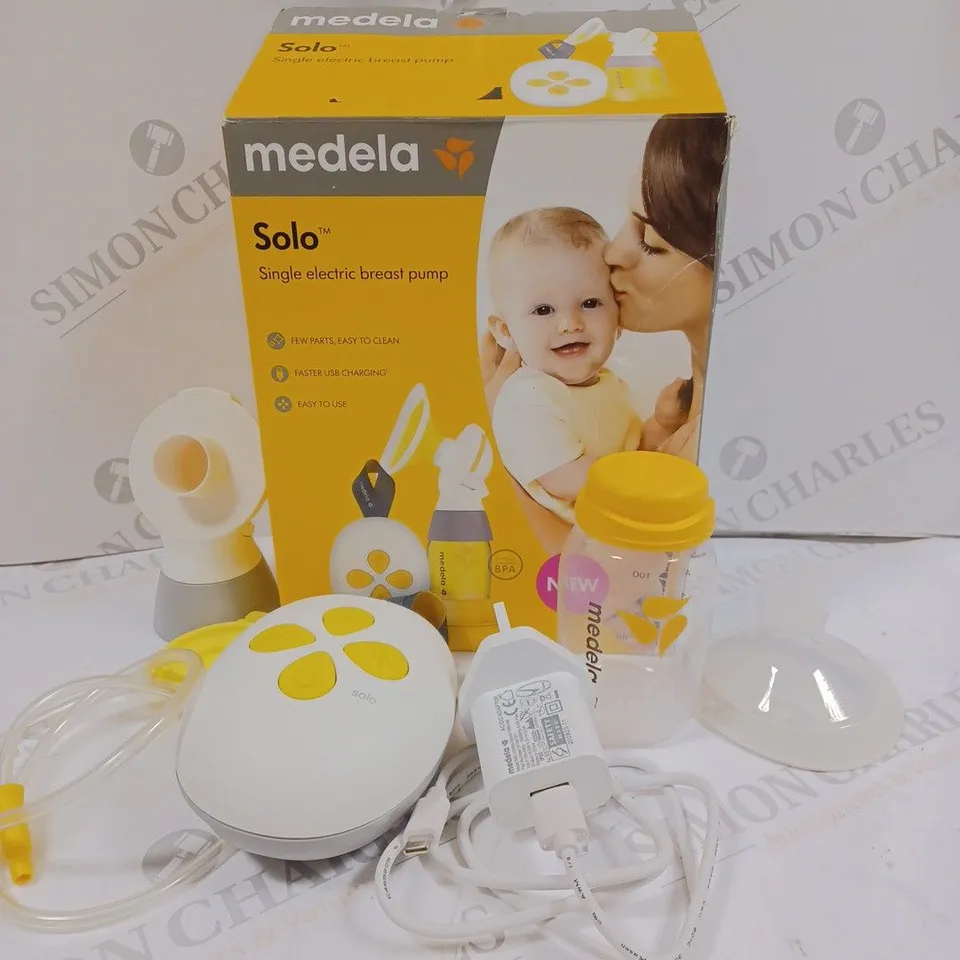 MEDELA SOLO SINGLE BREAST ELECTRIC PUMP 