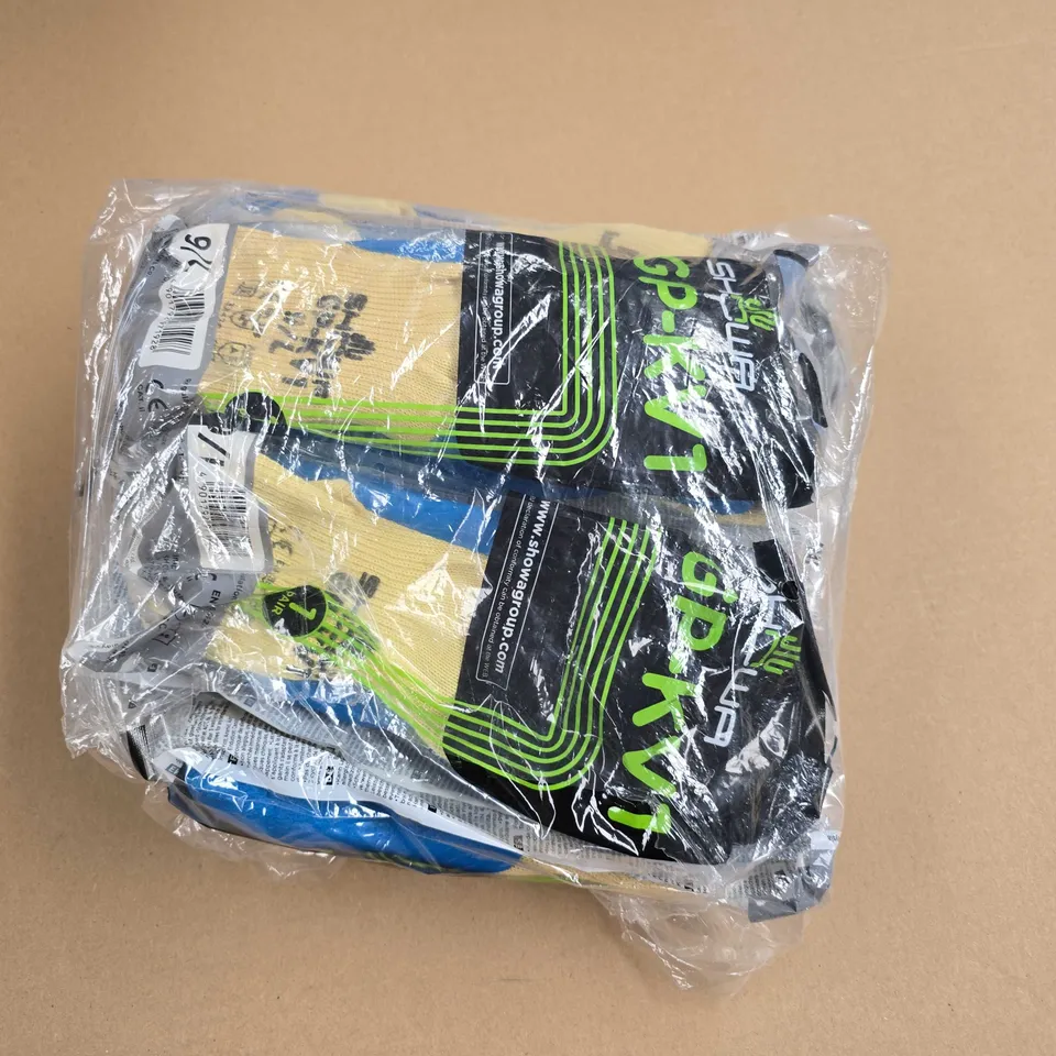 LOT OF APPROXIMATELY 12 BRAND NEW SHOWA WORK GLOVES - 9/L
