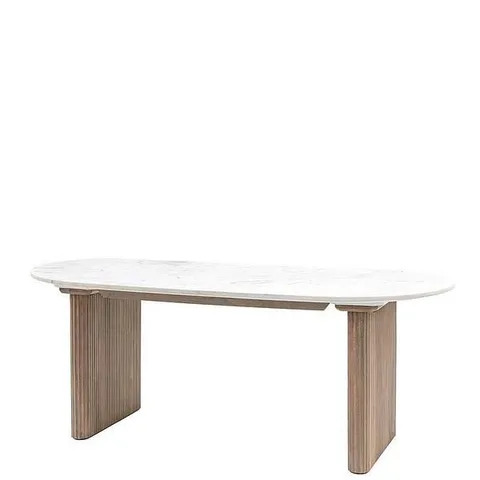 BOXED AMUR SOLID OAK DINING TABLE