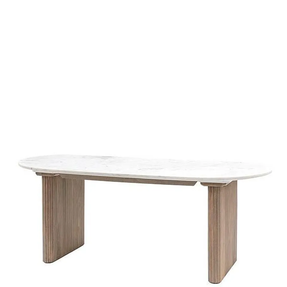 BOXED AMUR SOLID OAK DINING TABLE