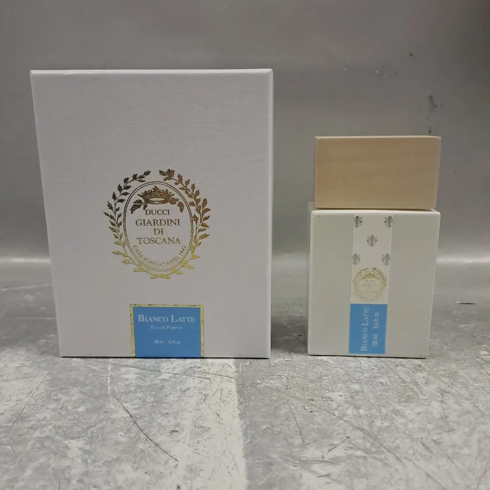 BOXED DUCCI GIARDINI DI TOSCANA BIANCO LATTE EAU DE PARFUM 100ML