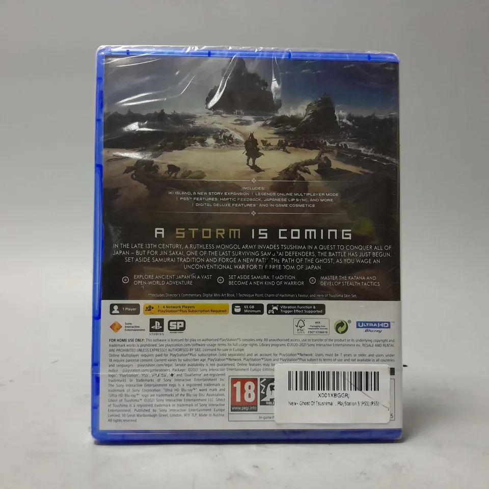 SEALED GHOST OF TSUSHIMA DIRECTORS CUT (PS5)