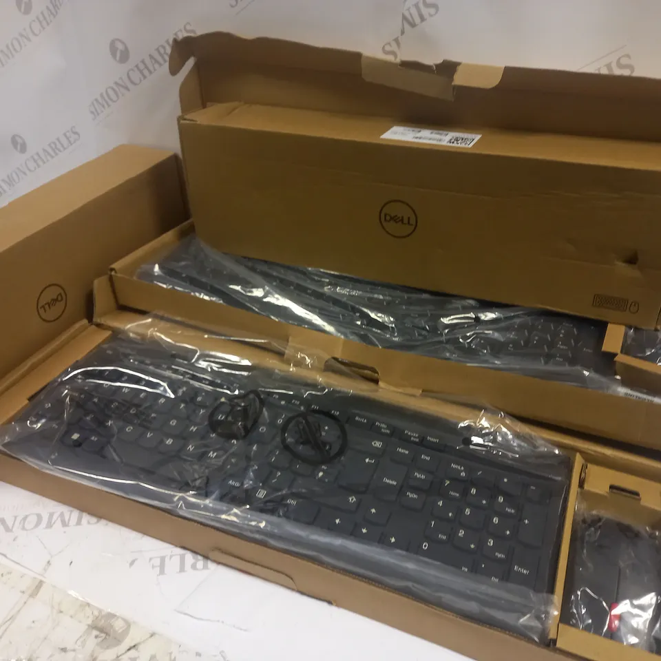 4 BOXED KEYBOARDS TO INCLUDE DYNABOOK KL50M, LENOVO KBRFBU71, DELL KB3121WP, ETC