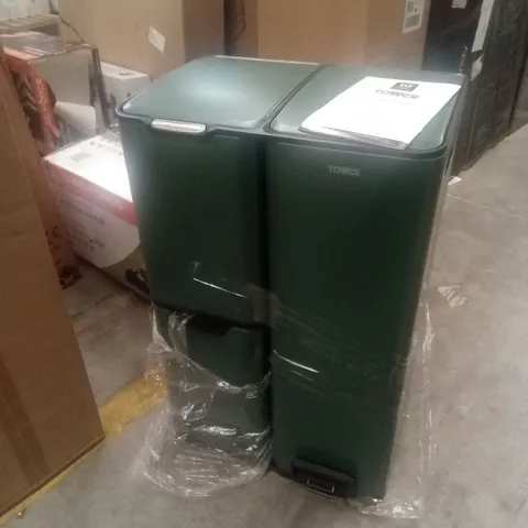 BOXED TOWER 60L RECYCLING PEDAL BIN