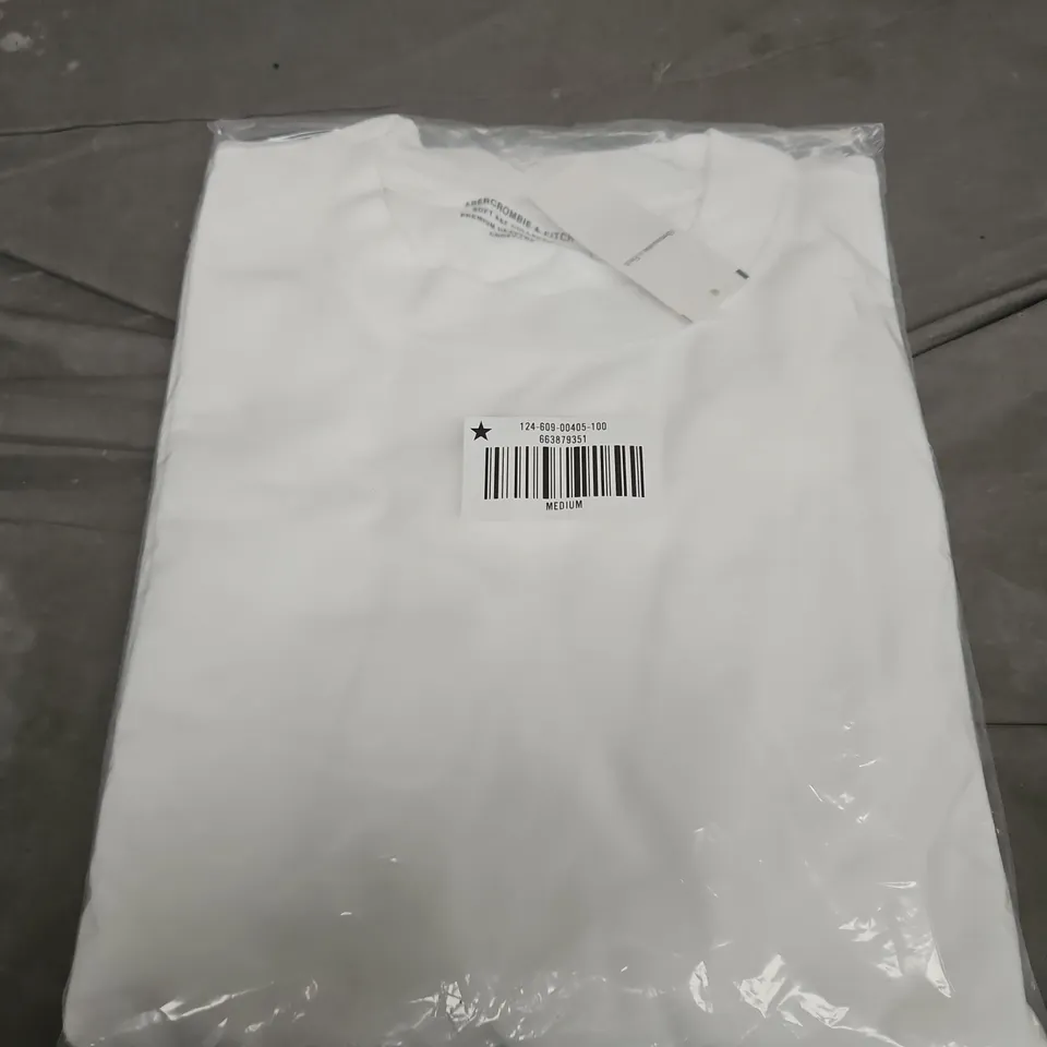 ABERCROMBIE & FITCH PREMIUM HEAVYWEIGHT TEE – M