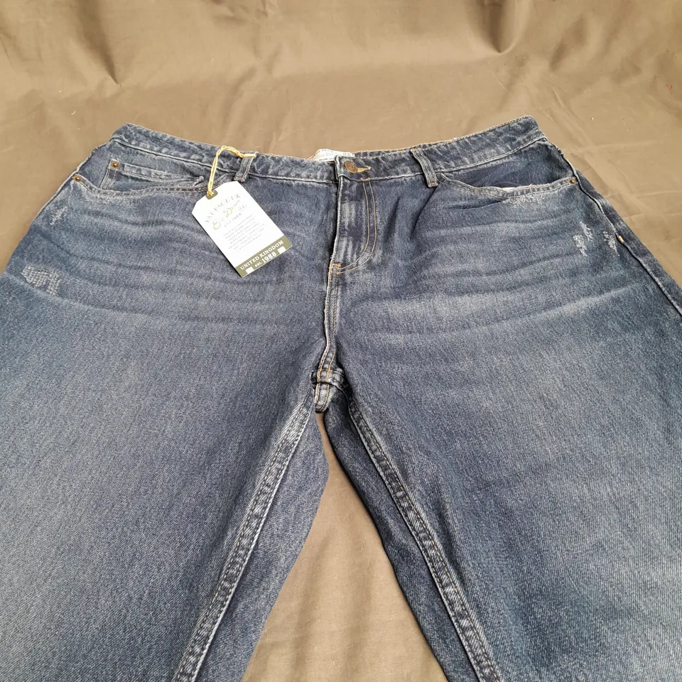 FAT FACE DENIM MOM JEANS - UK 18R