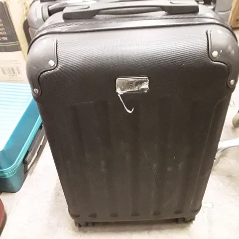 UNBOXED KEPLIN LUGG SMALL SIZE TRAVEL LUGGAGE WITH WHEELS SECURE LOCK SYSTEM BLACK COLOUR 
