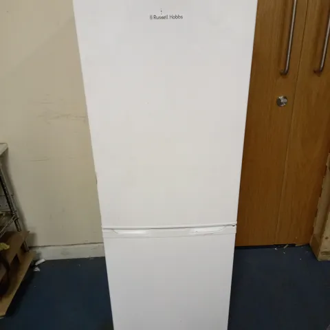 RUSSELL HOBBS LOW FROST FRIDGE FREEZER, 113L FRIDGE, 61L FREEZER - WHITE (50CM WIDE, 145CM HIGH)- collection only