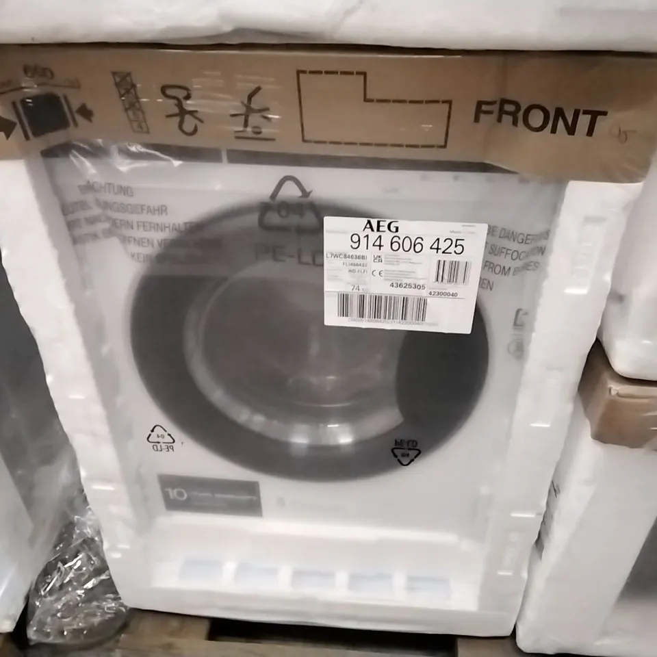 AEG L7WC84636BI 7000 PROSTEAM® CONDENSER 8 KG WASHER DRYER