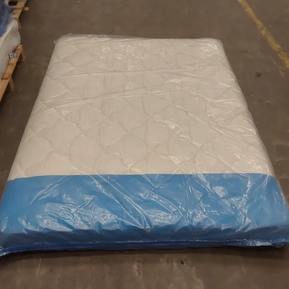 QUALITY BAGGED DESIGNER KING SIZE 150cm AIRSPRUNG LUXURY QUILTED MEDIUM MATTRESS RRP £259