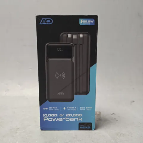 SEALED AD 20000 MAH POWERBANK 