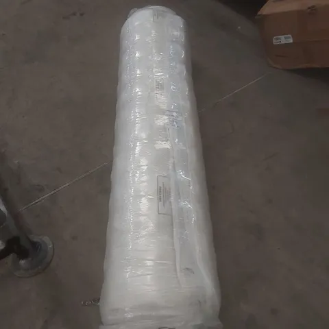 QUALITY BAGGED AND ROLLED COOL SQUARE WAVY QUILTED 4'6 DOUBLE MATTRESS