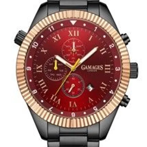 GAMAGES OF LONDON LIMITED EDITION HAND ASSEMBLED ECLIPSE AUTOMATIC BLACK