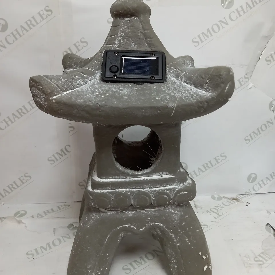 JAPANESE PAGODA TEA LIGHT GARDEN DECORATION