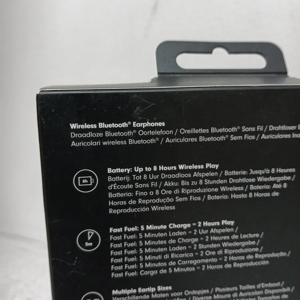 BEATSX WIRELESS BLUETOOTH EARPHONES – BLACK (BOXED)