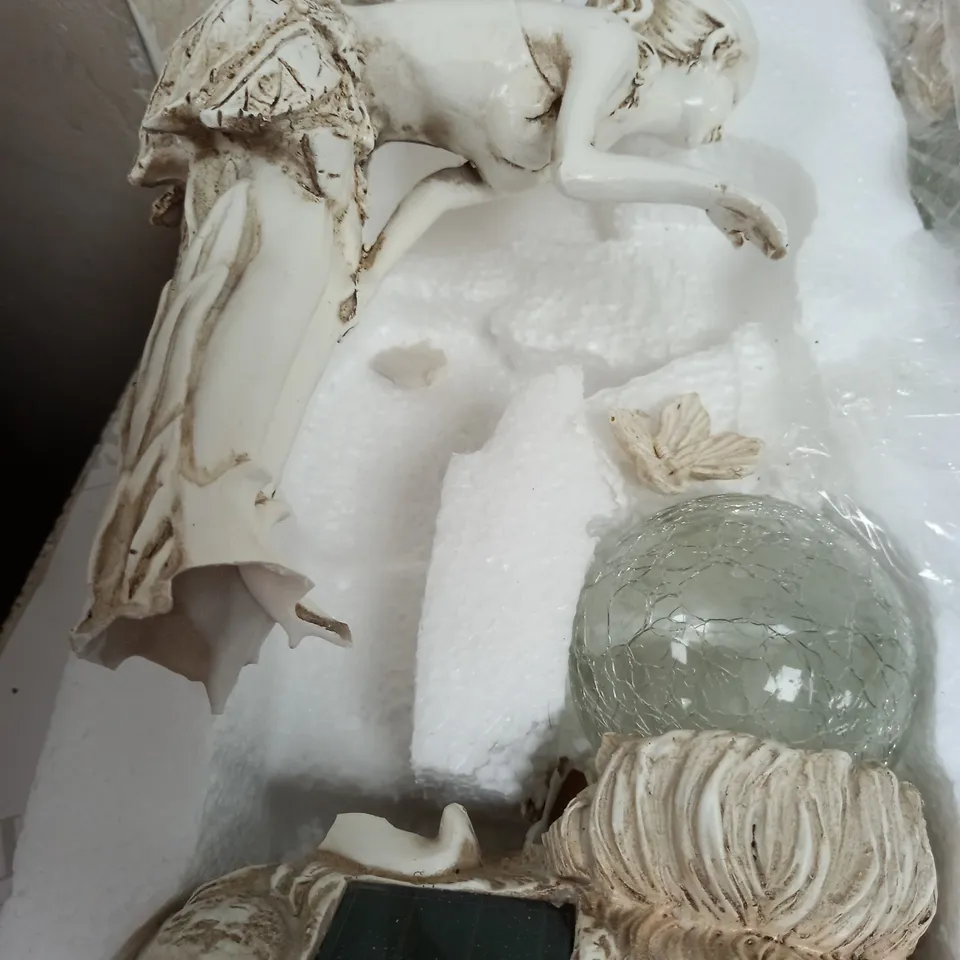 GARDEN REFLECTIONS SET OF 2 SOLAR FAIRIES