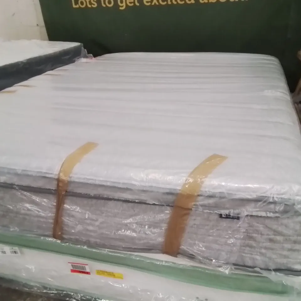 QUALITY BAGGED GAVIVI 27CM MEDIUM GEL MEMORY FOAM POCKET SPRUNG KINGSIZE MATTRESS