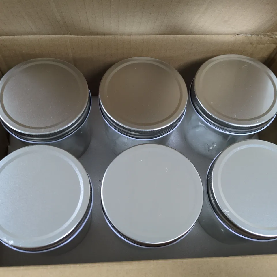 BOXED COMSAF SET OF 6 MASON JARS (480ML)