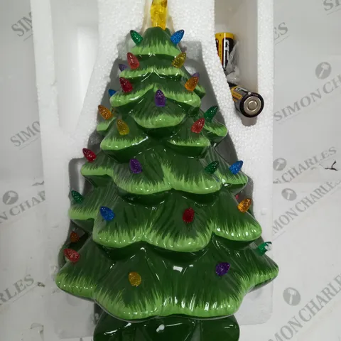MR CHRISTMAS ILLUMINATED CERAMIC NOSTALGIC TREE