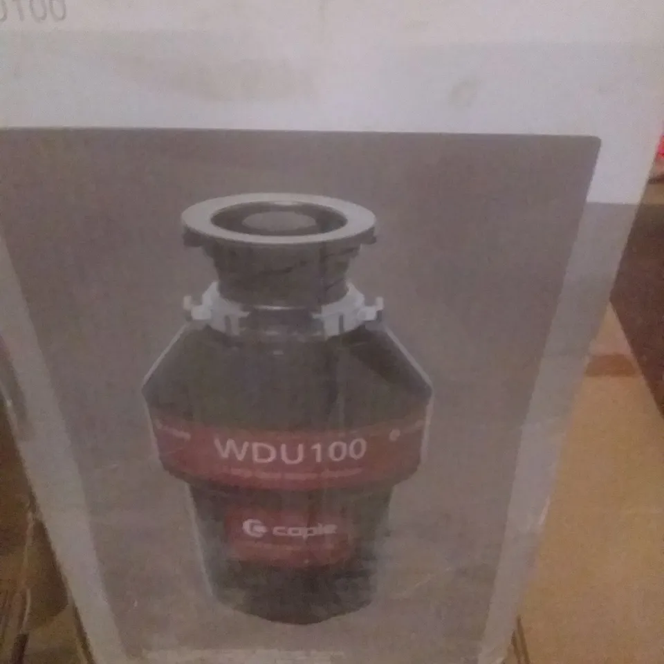 BOXED CAPLE 1.0HP FOOD WASTE DISPOSER WDU100