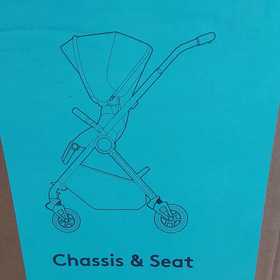 BOXED SILVER CROSS DUNE CHASSIS & SEAT - STONE 