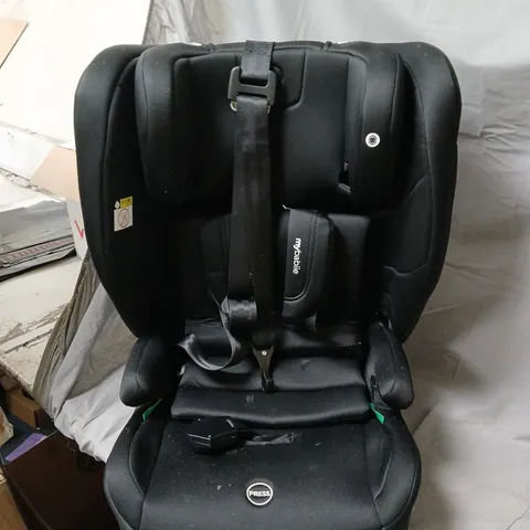 MYBABIIE I-SIZE BABY CAR SEAT – BLACK .