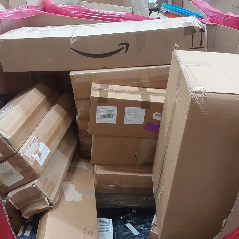 PALLET OF ASSORTED ITEMS TO INCLUDE: TOILET SEAT AND FRAME, WOODEN KIDS TOOL BENCH, NAPPY DISPOSAL SYSTEMS, CLOTHES AIRERS ECT