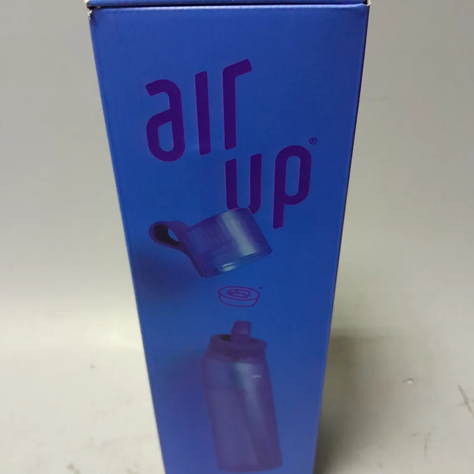 BOXED AND SEALED AIR UP BOTTLE 650ml IN ROYAL BLUE