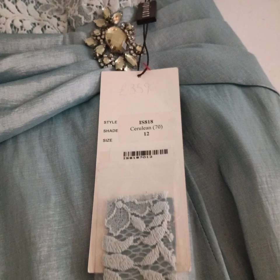 INSPIRATO CERULEAN DRESS SIZE 12 TAGGED