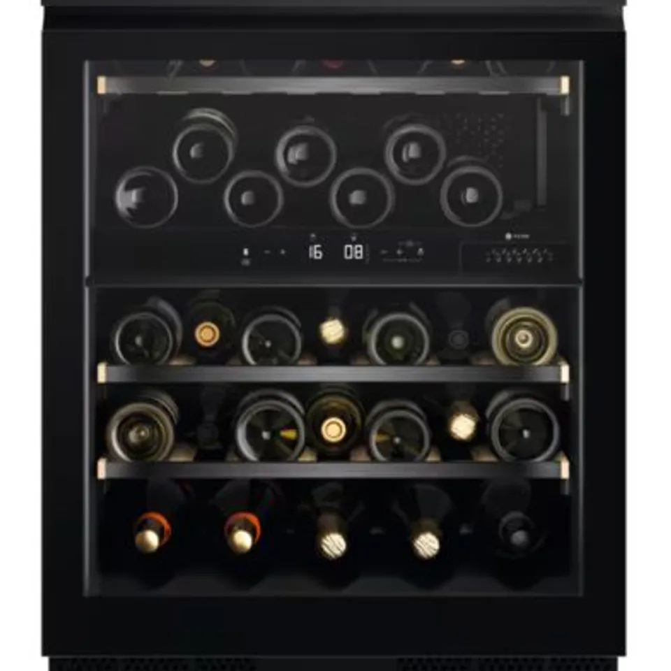 AEG AWUD040B8B 8000 INTEGRATED UNDER COUNTER WINE COOLER 81.8 CM