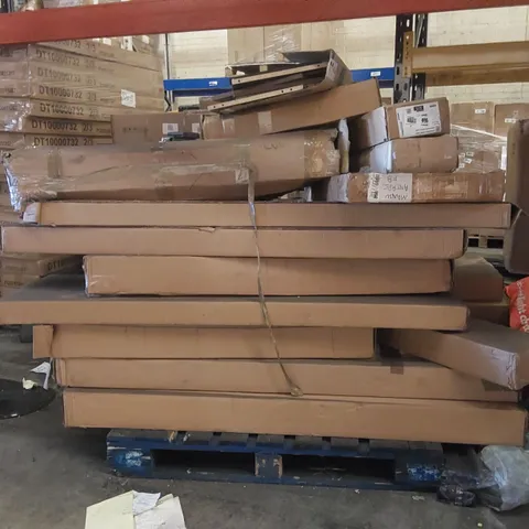 PALLET CONTAINING A VERY LARGE QUANTITY OF DESIGNER FURNITURE PARTS
