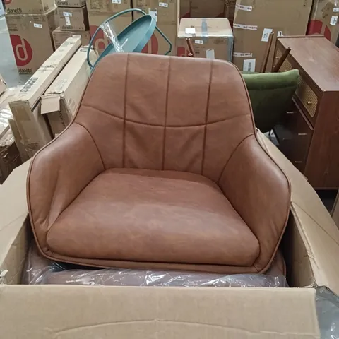 BOXED BAR STOOLS (SET OF 2) - BROWN (1 BOX)
