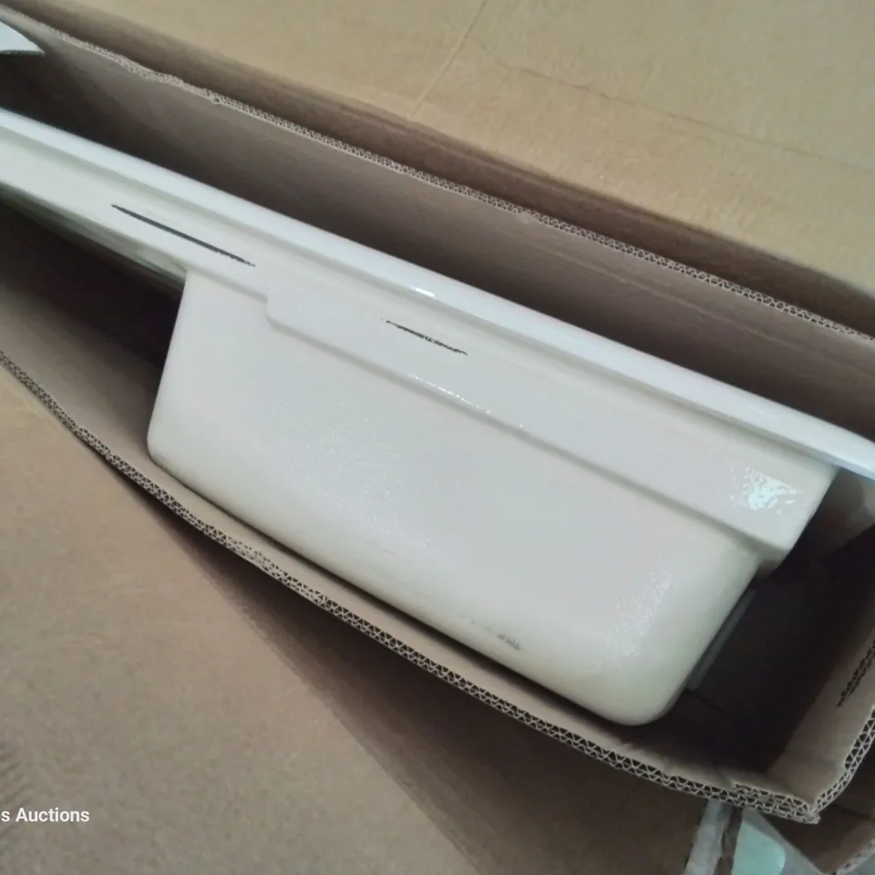BOXED BURBANK 1 BOWL SINK AND DRAINER 