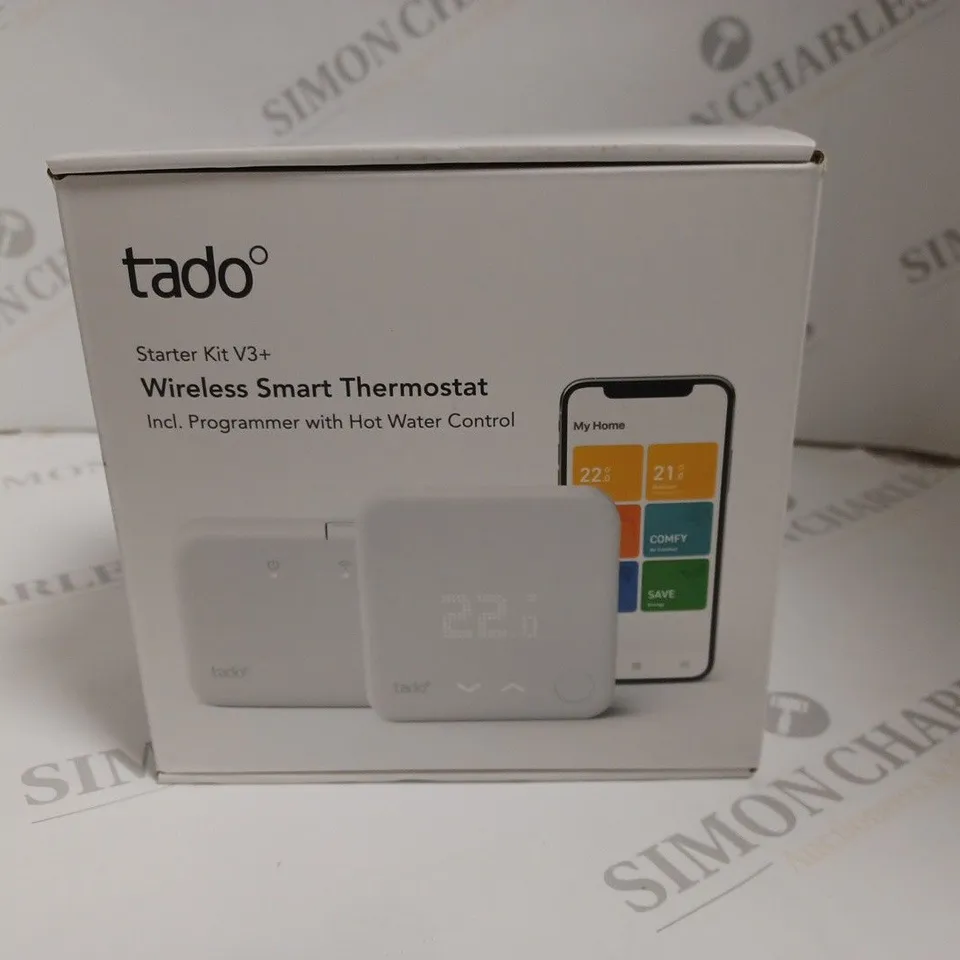 SEALED TADO STARTER KIT V3+ WIRELESS SMART THERMOSTAT