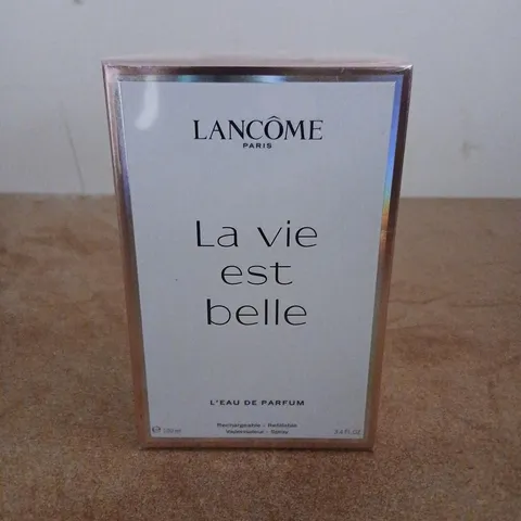 BOXED SEALED LANCÔME "LA VIE EST BELLE" EAU DE PARFUM SPRAY 100ML