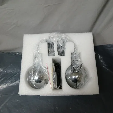 SFIXX 2S RECH GLASS WALL LIGHTS BOXED