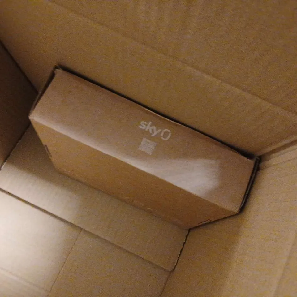 LOT OF 5 ASSORTED TECH ITEMS TO INCLUDE ELECTRIC LETTERBOX, SKY Q MINI AND DELL MOUSES