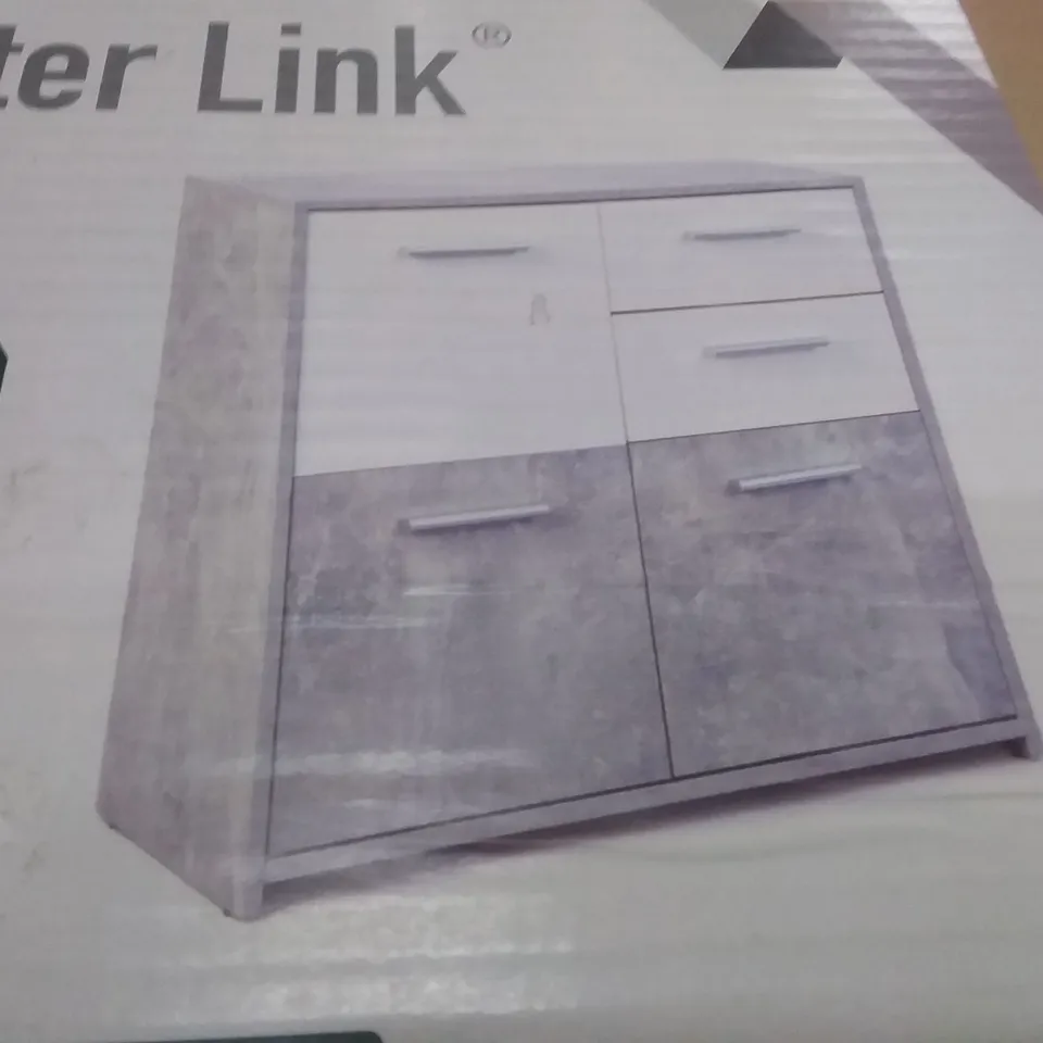 BOXED INTERLINK NICOLUS CHEST OF DRAWERS (1 BOX)