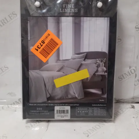 BRAND NEW SEALED TAHRA TC JACQUARD KINGSIZE DUVET SET
