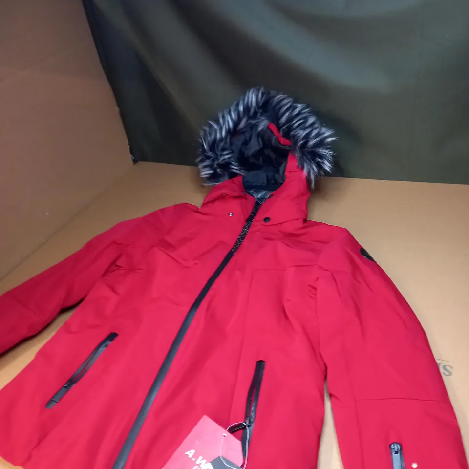 AWS ICEPEAK PARKA JACKET SIZE 40