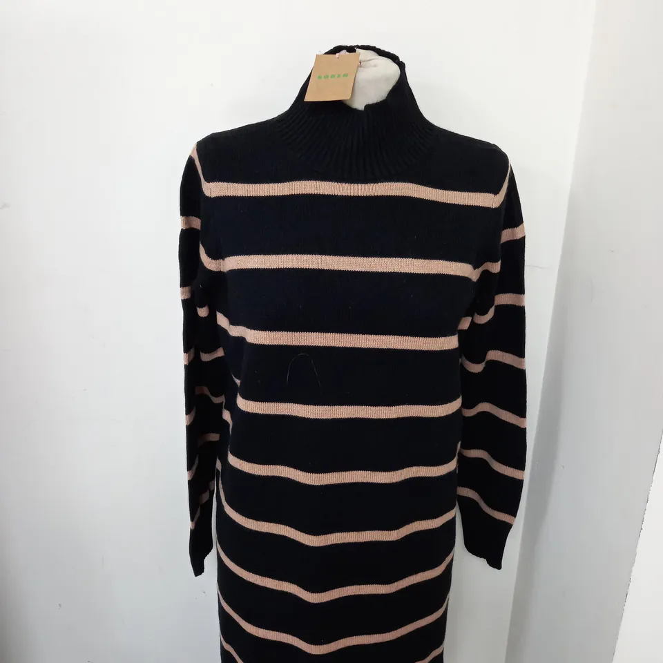 BODEN STRIPED KNITTED OCCASSIONAL DRESS SIZE 12R