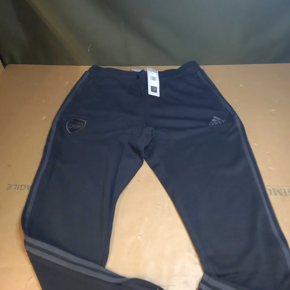 ARSENAL FC TRACKSUIT BOTTOMS SIZE L
