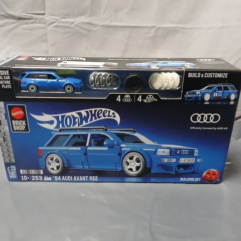 HOT WHEELS BUILD & CUSTOMIZE AUDI RS2 AVANT – BLUE (1994)