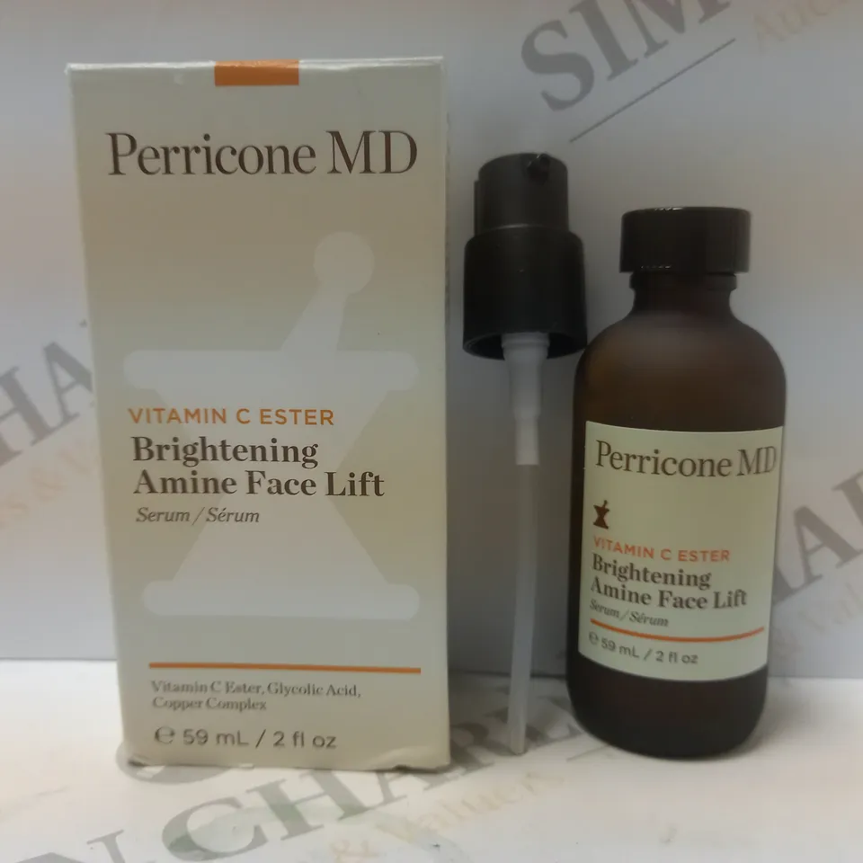BOXED PERRICONE MD VITAMIN C ESTER BRIGHTENING AMINE FACE LIFT (59ml)