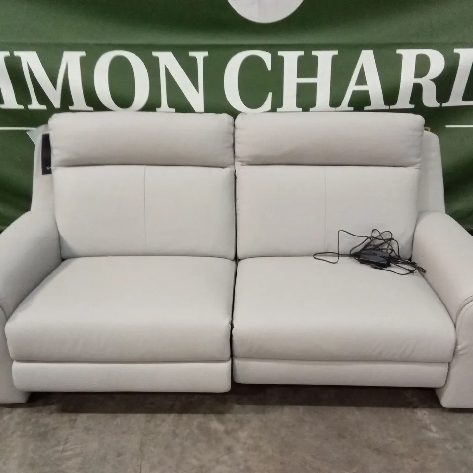 QUALITY DESIGNER ITALIAN MADE GIORGIA 3 SEATER LEATHER ELECTRIC RECLINER SOFA